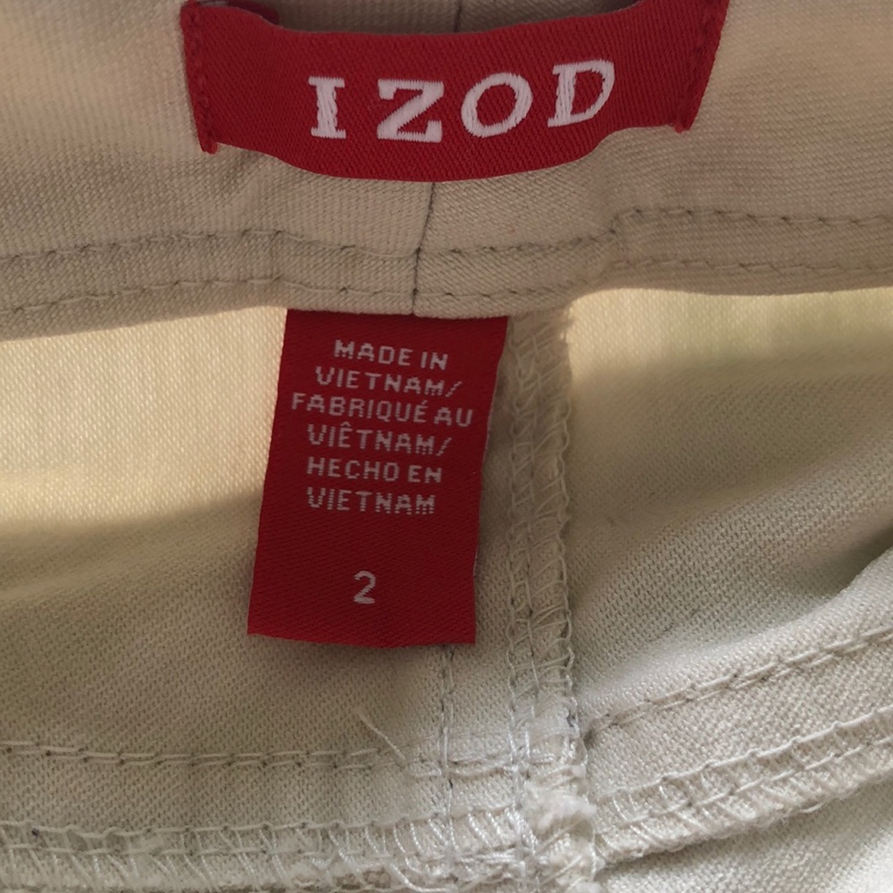 IZOD  CROP JEANS REALLY STRETCH. - Picture 8 of 8